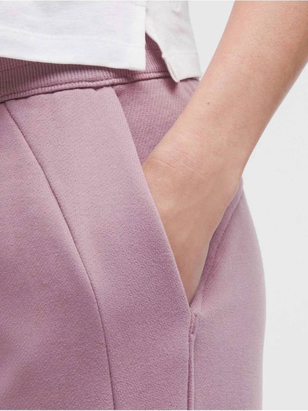 Lululemon Scuba Mid-Rise Wide-Leg Pant *Regular Lavender Lux